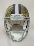 EMMITT SMITH SIGNED COWBOYS FS CAMO SPEED AUTHENTIC HELMET BECKETT COA