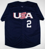 Tommy Lasorda Signed Team USA Jersey (JSA COA) Gold Medal / 2000 Summer Olympics