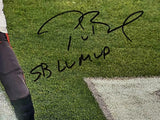 TOM BRADY Autographed "SB LV MVP" Super Bowl Action 16 x 20 Photograph FANATICS