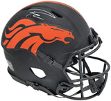 RUSSELL WILSON AUTOGRAPHED BRONCOS ECLIPSE FULL SIZE AUTH HELMET FANATICS 227932