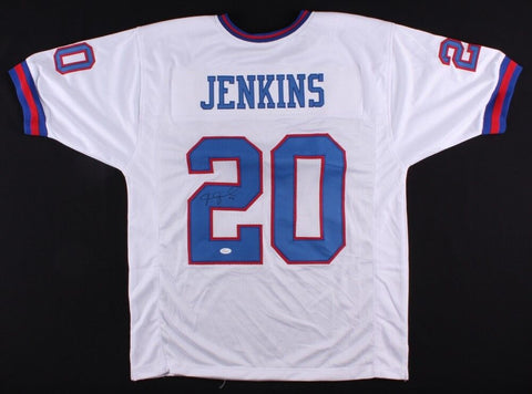 Janoris Jenkins Signed New York Giants White Jersey (JSA COA) 2016 Pro Bowl D.B.