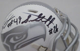 SHAQUEM & SHAQUILL GRIFFIN AUTOGRAPHED SEAHAWKS ICE SPEED MINI HELMET MCS 134375