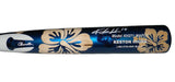 KESTON HIURA SIGNED MILWAUKEE BREWERS CHANDLER PLAYERS WEEKEND GAME MODEL BAT