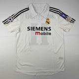 Autographed/Signed Ronaldo Nazario Real Madrid White Jersey Beckett BAS COA