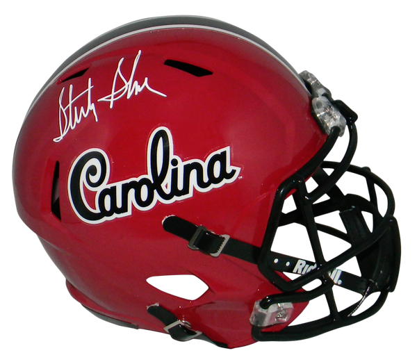 STERLING SHARPE SIGNED SOUTH CAROLINA GAMECOCKS FULL SIZE SPEED HELMET BECKETT