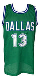 Steve Nash Signed Dallas Mavericks Jersey (Beckett) 8xNBA All Star / 2xNBA MVP