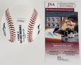 Gary Sheffield Signed Baseball (JSA COA) Yankees, Braves, Brewers, Marlins, Mets