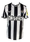 Bruno Guimaraes Signed Newcastle United Castore Medium Soccer Jersey BAS