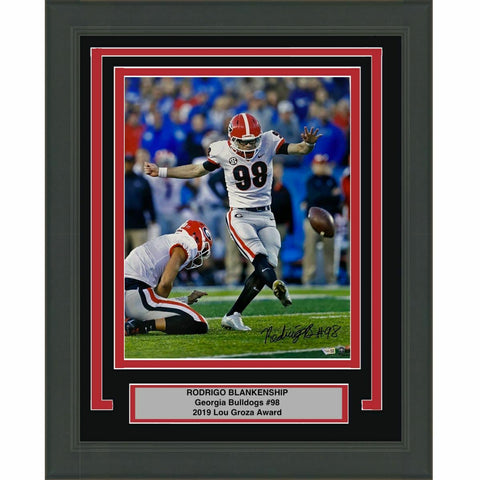 FRAMED Autographed/Signed RODRIGO BLANKENSHIP Georgia 16x20 Photo Fanatics COA