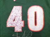 SONICS SHAWN KEMP AUTOGRAPHED GREEN AUTH M & N JERSEY NBA TOP 75 XXL MCS 203428