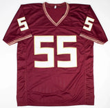 Braden Fiske Signed Florida State Seminoles Jersey (JSA COA) Los Angeles Rams DT