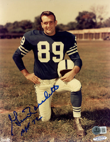 Gino Marchetti Autographed Baltimore Colts 8x10 Photo HOF Beckett 47719