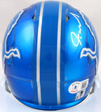 Jameson Williams Autographed Detroit Lions Flash Speed Mini Helmet-BeckettW Holo