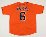 Jake Meyers Signed Houston Astro Jersey (JSA COA) 2017 Draft Pick / Outfielder