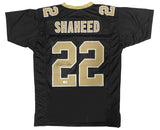 Rashid Shaheed of the New Orleans Saints Autographed Custom Black Jersey Beckett