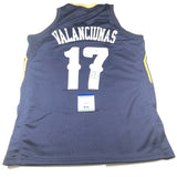 Jonas Valanciunas Signed Jersey PSA/DNA New Orleans Pelicans Autographed