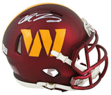 Commanders Chase Young Authentic Signed Speed Mini Helmet Autographed Fanatics