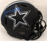 TONY DORSETT AUTOGRAPHED ECLIPSE COWBOYS FULL SIZE SPEED HELMET BECKETT 185837