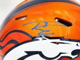 RUSSELL WILSON AUTOGRAPHED BRONCOS FLASH FULL SIZE AUTH HELMET FANATICS 227928