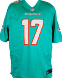 Jaylen Waddle Autographed Miami Dolphins Teal Nike Game Jersey-Fanatics *Black