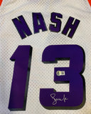 Steve Nash Autographed Phoenix Suns Mitchell & Ness Swingman Jerseys Beckett WHT