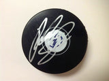 Anton Stralman Signed Tampa Bay Lightning Hockey Puck (Beckett COA)