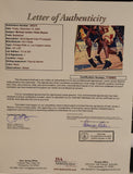 Upper Deck Michael Jordan/Kobe Bryant Duel-Signed 16x20 in Deluxe 24"x35.5 Frame