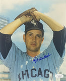 Hoyt Wilhelm Signed 8x10 Chicago White Sox Photo JSA AL44261