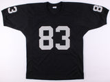 Willie Gault Signed Oakland Raiders Jersey (JSA COA) Super Bowl XX champion