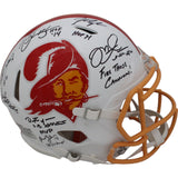 Super Bowl 37 Autographed Tampa Bay Buccaneers Pro TB Helmet HOF Beckett 48034