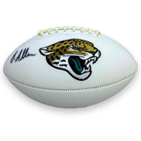 Josh Allen Autographed Signed Jacksonville Jaguars Logo Football - Beckett