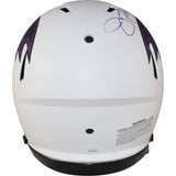 Joe Flacco Autographed/Signed Baltimore Ravens Authentic Lunar Helmet JSA 49685