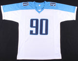 Jevon Kearse Signed Tennessee Titans Jersey (JSA COA) 3x Pro Bowl Defensive End