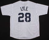 Sparky Lyle Signed Yankees Pinstriped Jersey (JSA COA) AL Cy Young Award (1977)