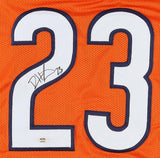 Devin Hester Signed Chicago Bears Orange Jersey (PSA) NFL All Time Return Leader