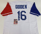 Dwight Gooden Signed Team USA Baseball Jersey (JSA COA) Mets & Yankees Pitcher