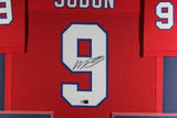 MATTHEW JUDON (Patriots red TOWER) Signed Autographed Framed Jersey Beckett