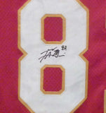 Tony Moeaki Autographed/Signed Kansas City Chiefs Red XL Jersey 12437