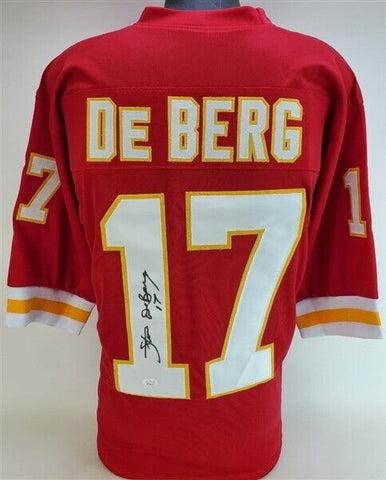 Steve DeBerg Signed Kansas City Chief Jersey (JSA COA) Over 34,000 Passing Yards