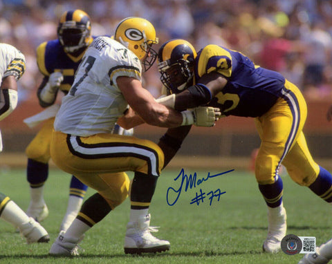 Tony Mandarich Autographed Green Bay Packers 8x10 Photo Beckett 35539