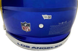 NFL ODELL BECKHAM Jr. Autographed L.A. Rams Speed Authentic Helmet FANATICS