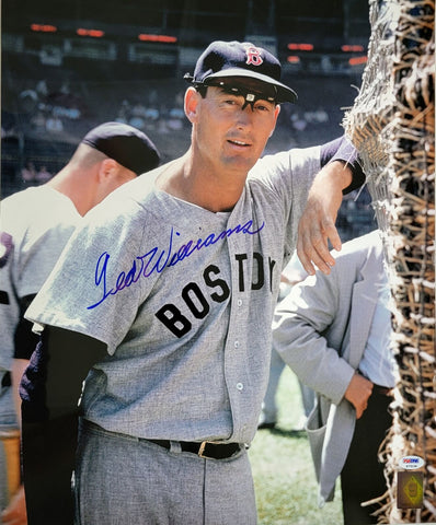 Ted Williams Autographed Boston Red Sox 16x20 Photo PSA/DNA PSA K73198