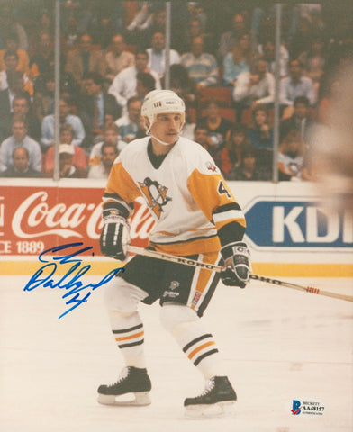 Penguins Chris Dahlquist Authentic Signed 8x10 Photo Autographed BAS #AA48157