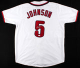 Davey Johnson Signed Washington Nationals Jersey (JSA) Washington Mgr 2011-2013