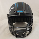 XAVIER LEGETTE SIGNED CAROLINA PANTHERS F/S ECLIPSE SPEED REP HELMET BECKETT QR