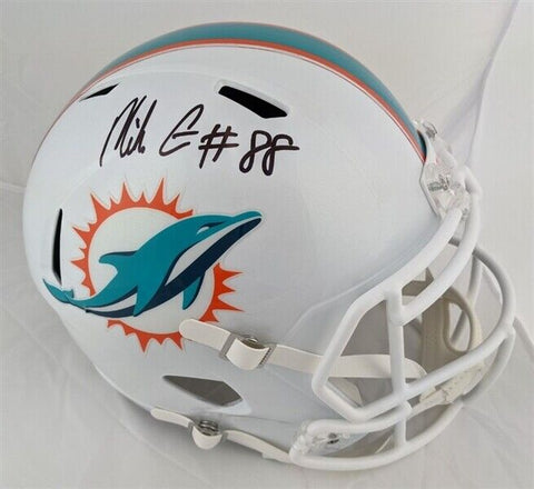 Mike Gesicki Signed Full Sized Miami Dolphins Speed Helmet (Beckett) Tight End