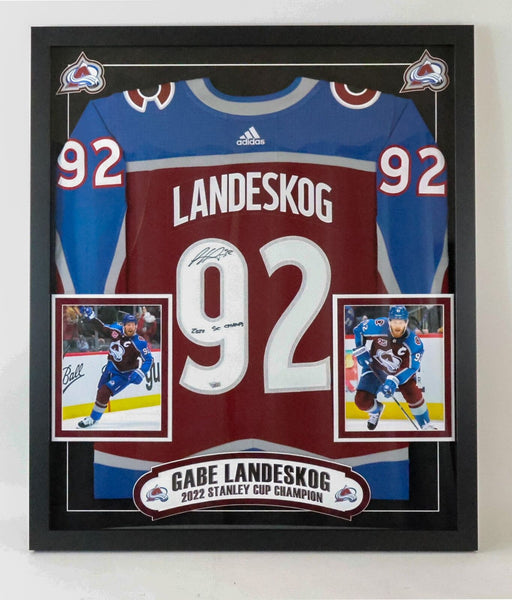 Gabe Landeskog Colorado Avalanche Autographed Jersey