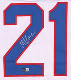 Mike Eruzione Signed Team USA Team Captains Jersey (Beckett) 1980 Miracle on Ice