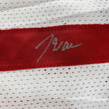 Framed Autographed/Signed John Wall 33x42 Los Angeles White Basketball Jersey JS