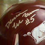 Darren McFadden Autographed Signed Arkansas Razorbacks Mini Helmet Beckett